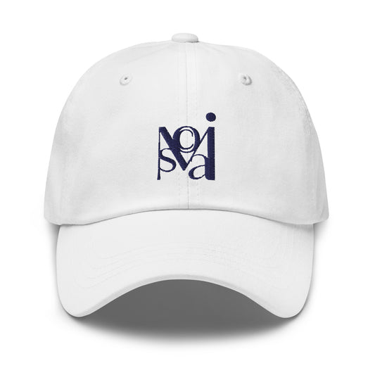 "Color" Logo Cap White